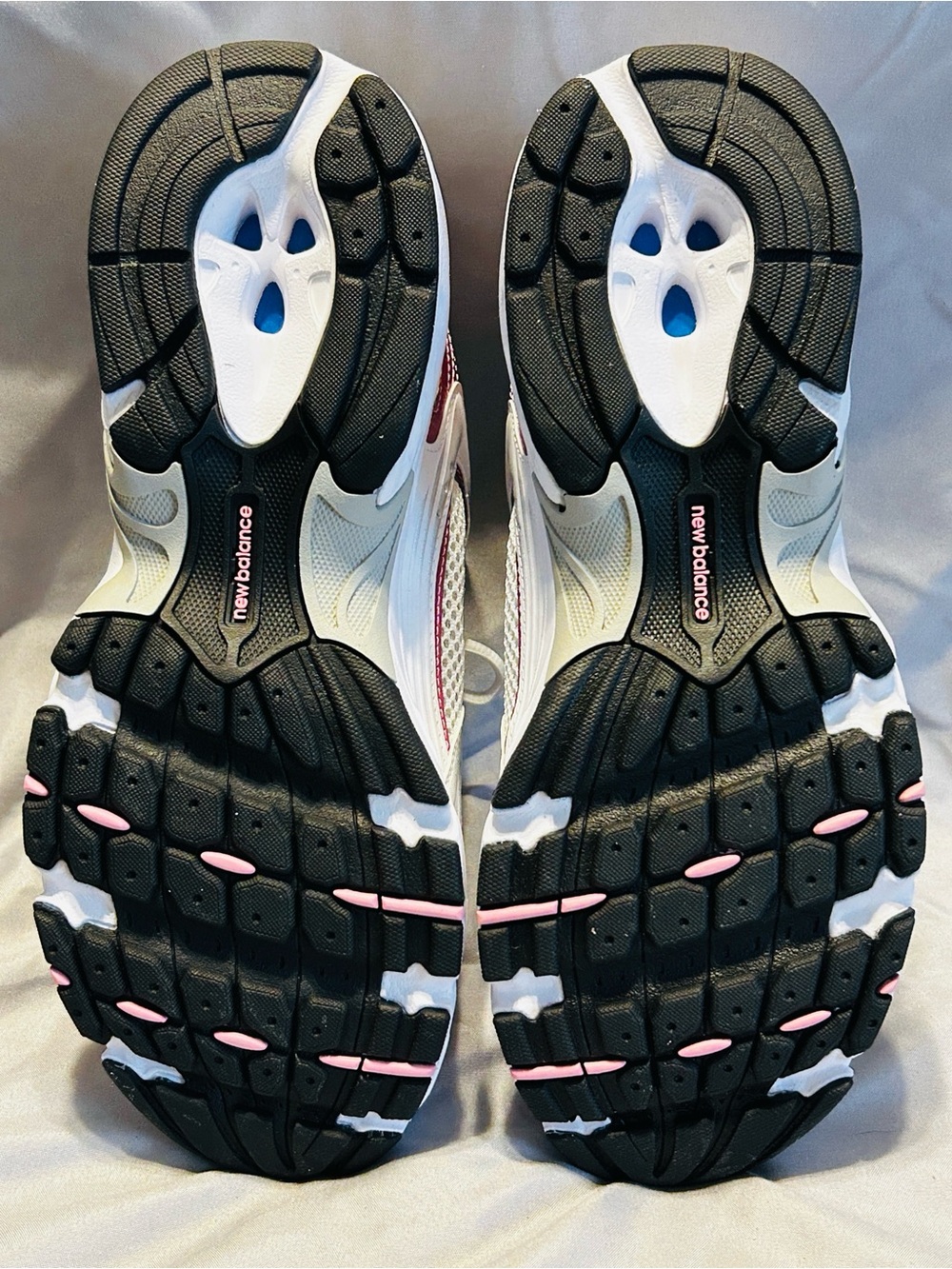 New Balance White & Magenta Women's Athletic Sneakers - Picture 3 of 3